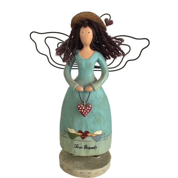 Angel Figurine Lot Russ, B Lloyd, Simple Spirits, Our Family's Angels - Picture 3 of 16